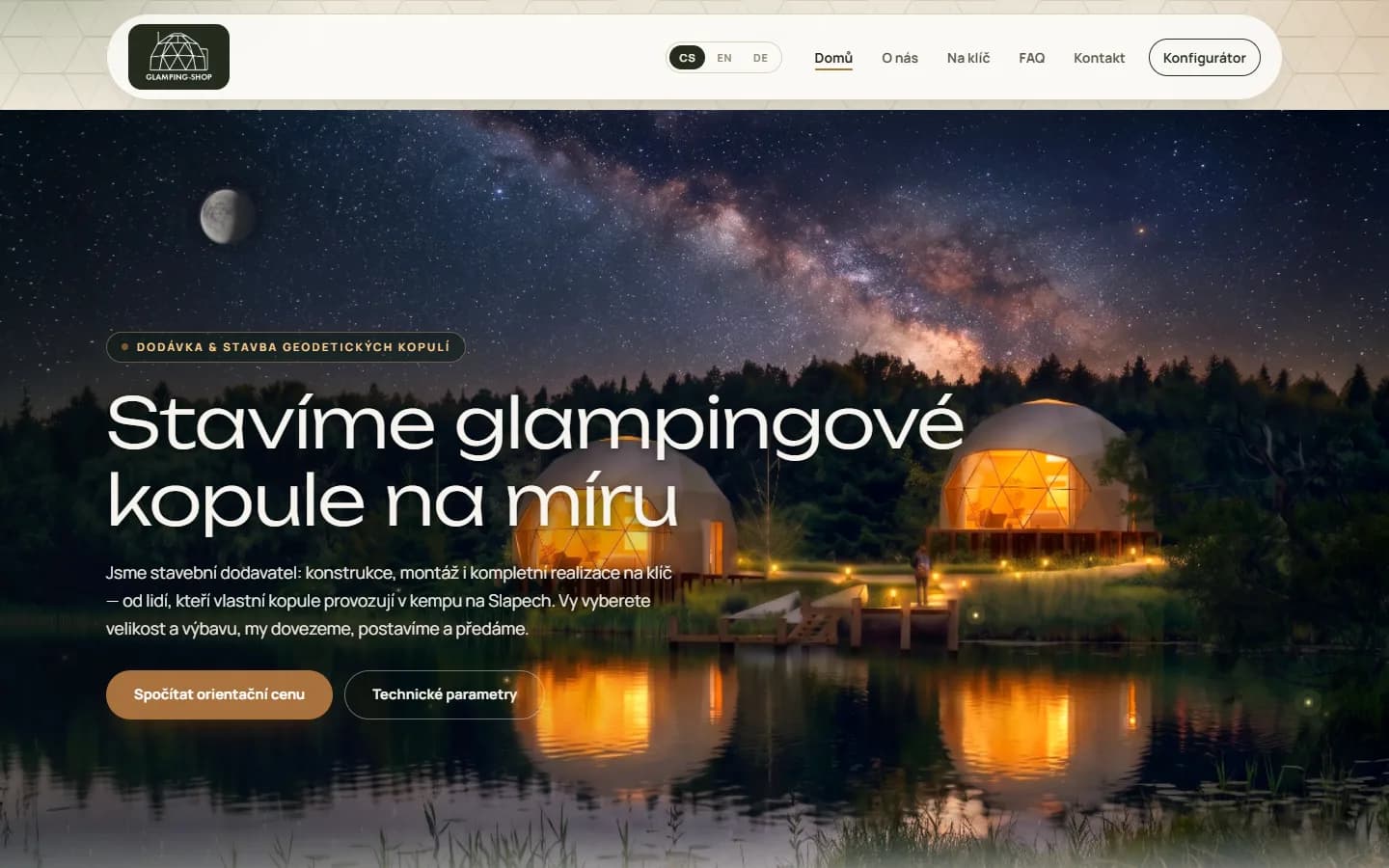 Glamping Shop: B2B dodavatel