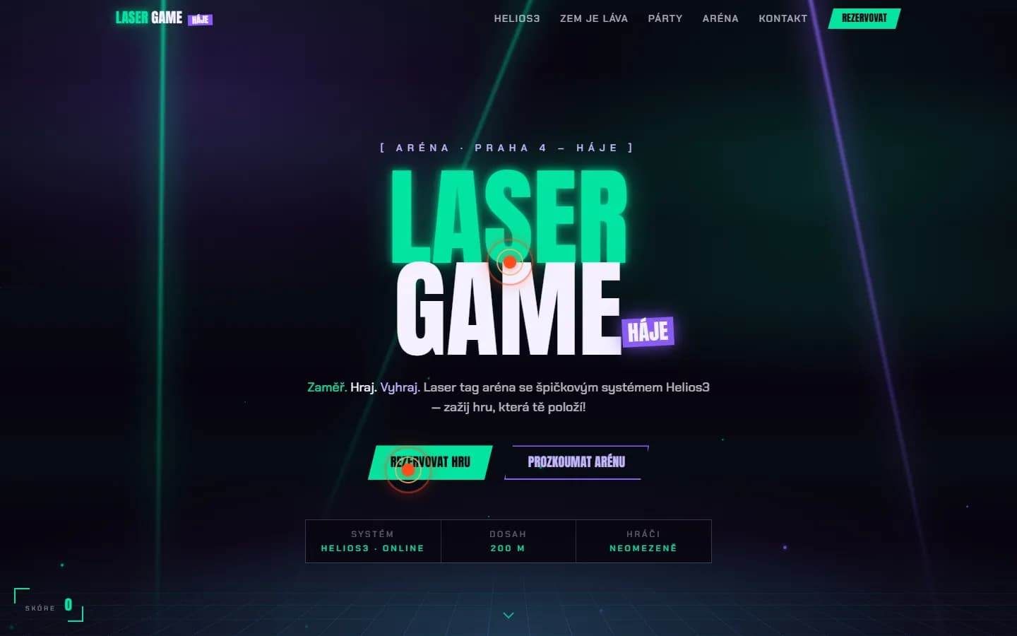 Laser Game Háje: Zábavní aréna