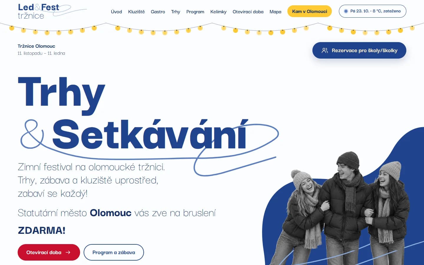 Led&Fest Tržnice: Městský festival